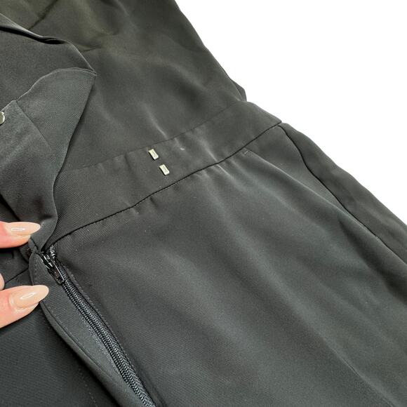 White House Black Market Tuxedo Sleeveless Jumpsuit Tuxedo Double breasted Sz 6 - Picture 8 of 16